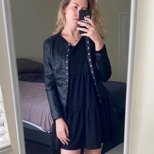 ZARA Faux Leather Jacket
